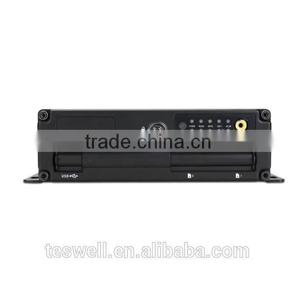 4ch Dual SD Card Mdvr 3G,GPS,WIFI Gps Tracking System photo-3