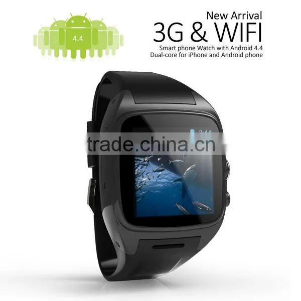 G-sensor E-Compass Gyroscope 1.54 Inch 3G WIFI bt 4.0 MTK Watch photo-2