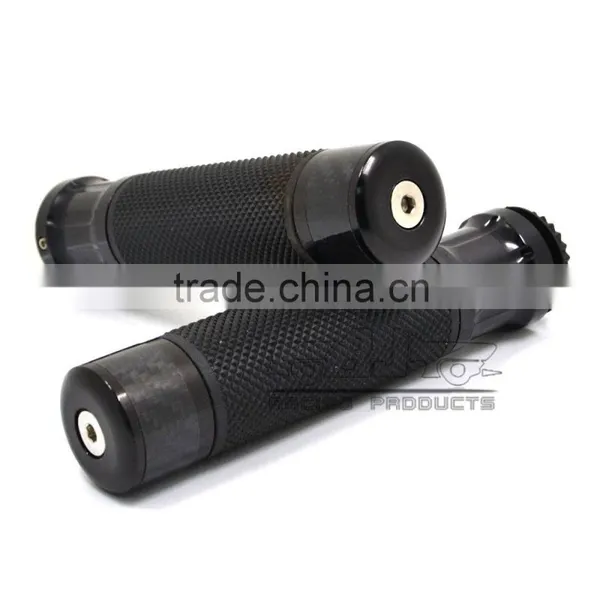 BJ-HB-052 7/8'' CNC Aluminum Rubber Motorcycle Handlebar Grips photo-2