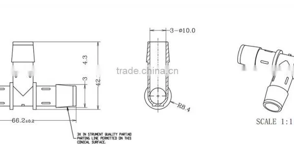 1/2" Tee Joints Plastic Joint Tube Joint Tube Connector PP Body photo-2