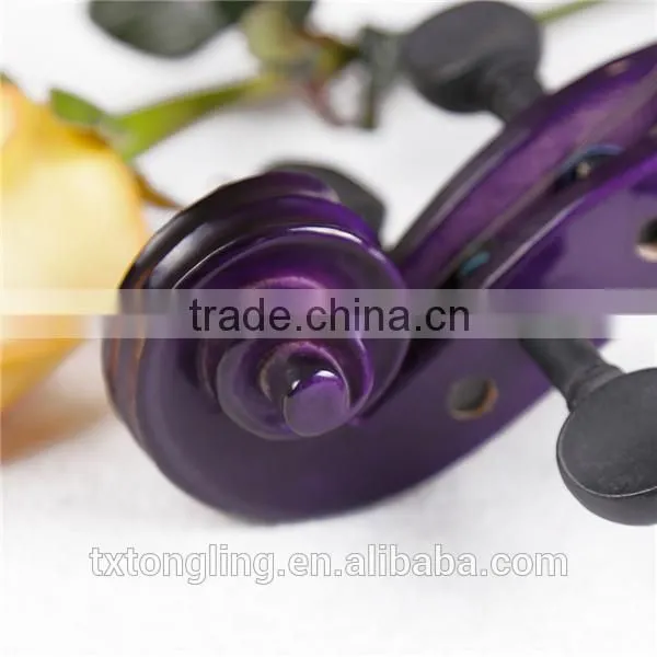 (TL-VP03A )Cheapest Plywood Violin Universal VVolin Coloured Violins photo-4