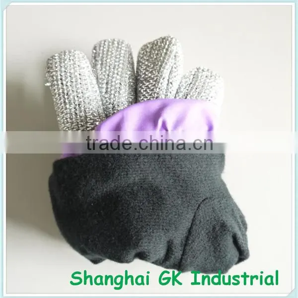 High Quality Metal Yarn Dish Scouring Pad photo-3