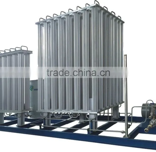 500-5000N CBM/h Filling Capacity Mobile L-CNG High Pressure Gas Filling Skid Mounted