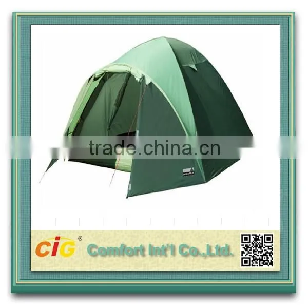 Easy Folding Double Laye 3-4 Persons Camping Tent photo-2