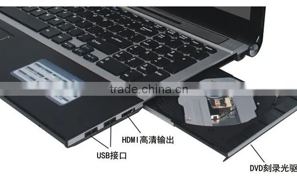 4GB+500GB 15.6inch Student Laptop D2500 Dual Core Windows 7 OS photo-4