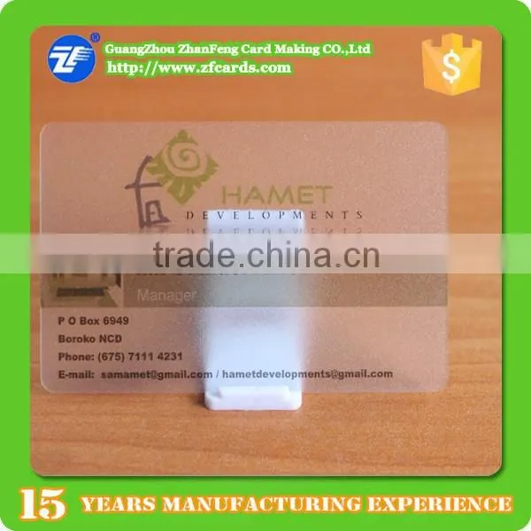 Plastic Transparent Clear Mirror Business Name Cards Cheap Price on Sale Quality Choice photo-6