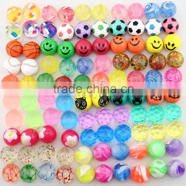 Hot New Products for 2015 Wholesale China Supplier Kids Toy 3D Figure Rubber Bounce Ball photo-4