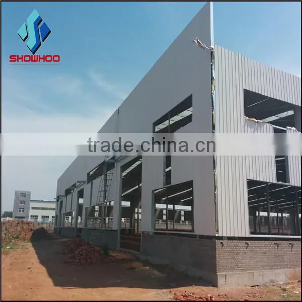 Construction Design Steel Structure Frame Pre-engineered Warehouse photo-4
