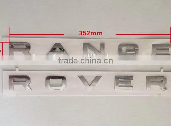 Custom High Quality 3d Plastic Chrome Plated Emblem Badges Car Emblem photo-4