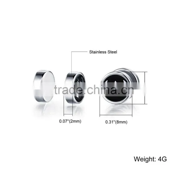 2016 China High End Men Fashion Jewelry 316L Stainless Steel Personalized Logo Photo Earring photo-6