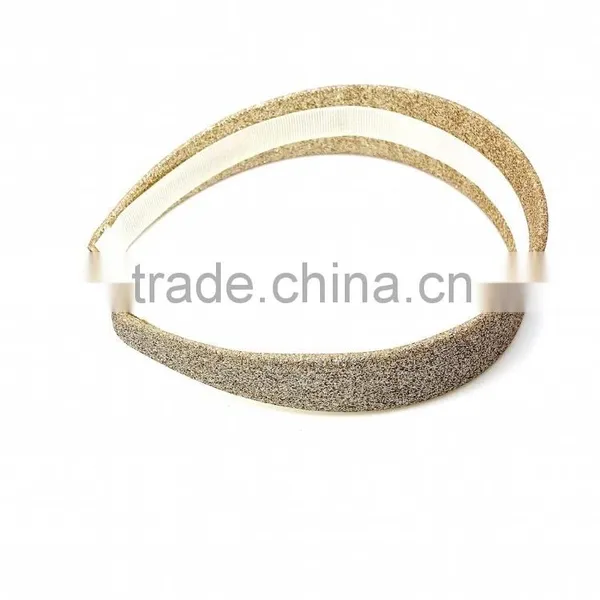 Hair Accessories 2016 Hair Headband Hairband for Women and Adult Head Wrap Hair Ties Fabric Gold Sequin Hair Band photo-2