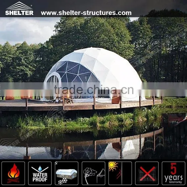 Durable Transparent Geodesic Dome Tent for Event photo-2