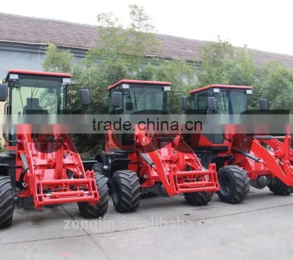 WOLF Mini Articulated Front End Wheel Loader Farm Tractor ZL10F for Hot Sale Weifang Loader photo-6