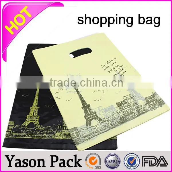 Yason Merry Christmas Shopping Bags Christmas Gift Packing Plastic Shopping Bag photo-6