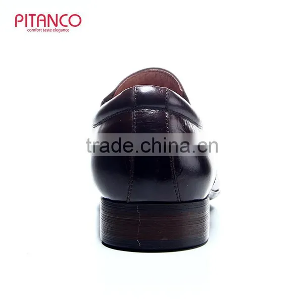 Point Toe Design Dress Men Leather Shoe ,Derby Shoes for Men photo-3