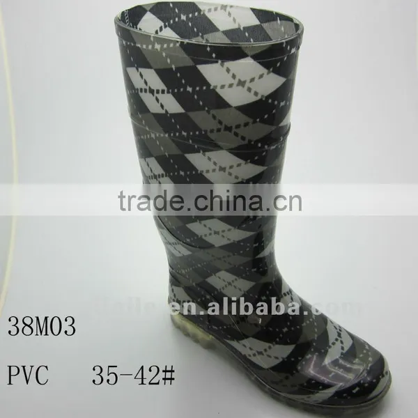 PVC Women Rain Shoes