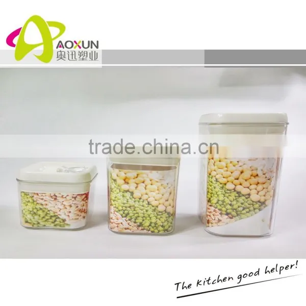 Plastic Material Airtight Food Storage Container photo-2