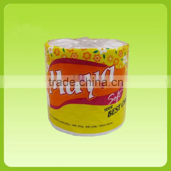100% Virgin Bathroom Paper, Dongguan Manufacture Bathroom Tissue, Toilet Tissue Roll photo-4