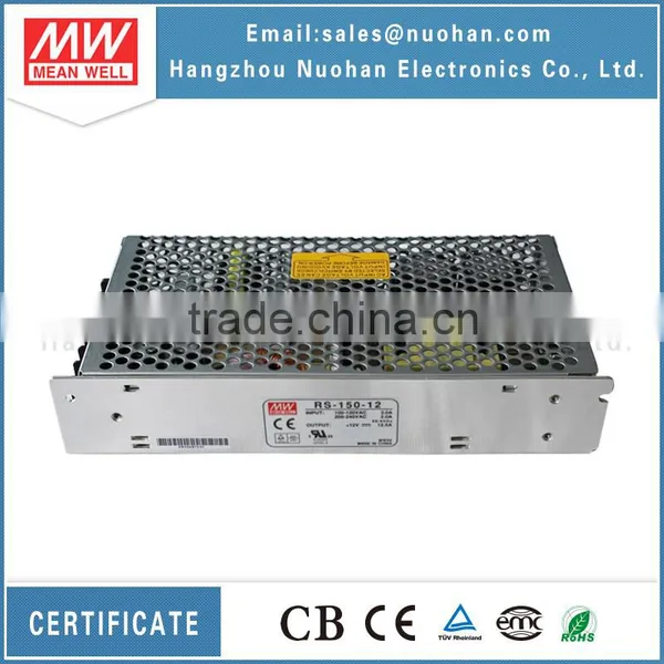 Meanwell 150W Switching Power Supply Transformer RS-150-12 Power Supply 12v dc photo-3
