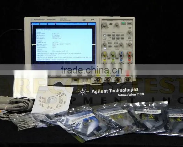 Agilent MSO7104A Mixed Signal Oscilloscope w/ 4 Passive Probes
