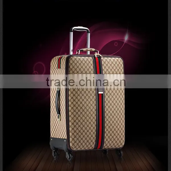 2016 Hot New Product Trolley Bag High Quality Leather Trolley Bag,Waterproof Leather Travel Bag