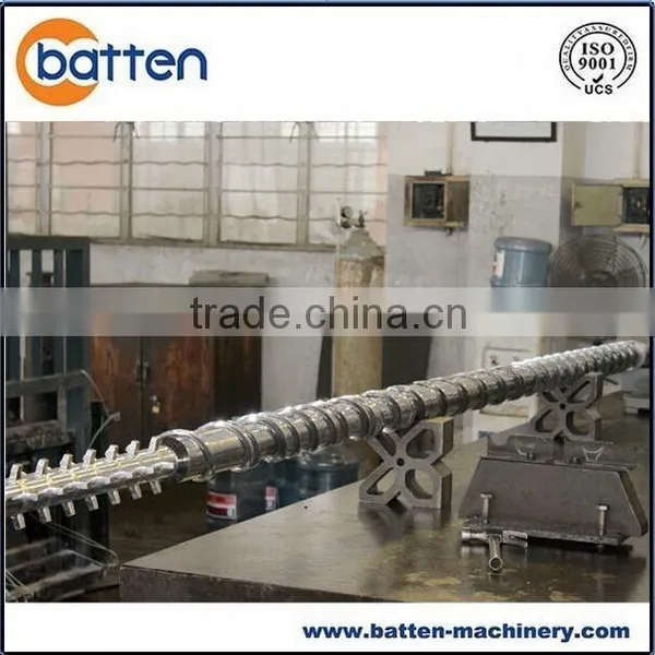 Single Extruder Chromed Screw and Barrel for Plastic Machine