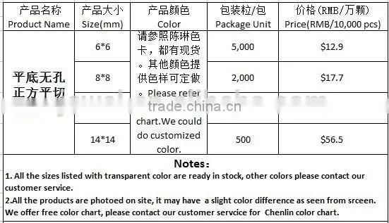 WC4 Square Xilion Flat Back Acrylic Jewels Rhinestones DIY Fashion Decoration, Craft Jewelry Fitting Garment Bags photo-3