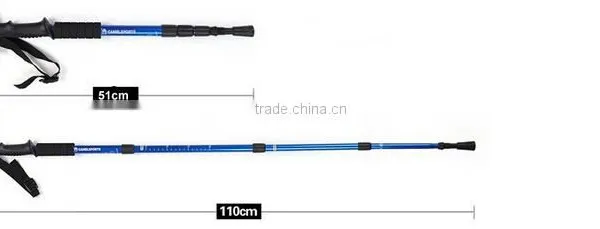 Old Man Outdoor Sports Camping Hiking Pole Walking Telescopic Stick Cane Trekking Ski Poles Climbing Mountaineering Crutch photo-3