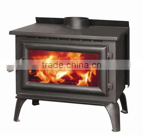 Wood Stove WSN-A10 With Large Glass Window