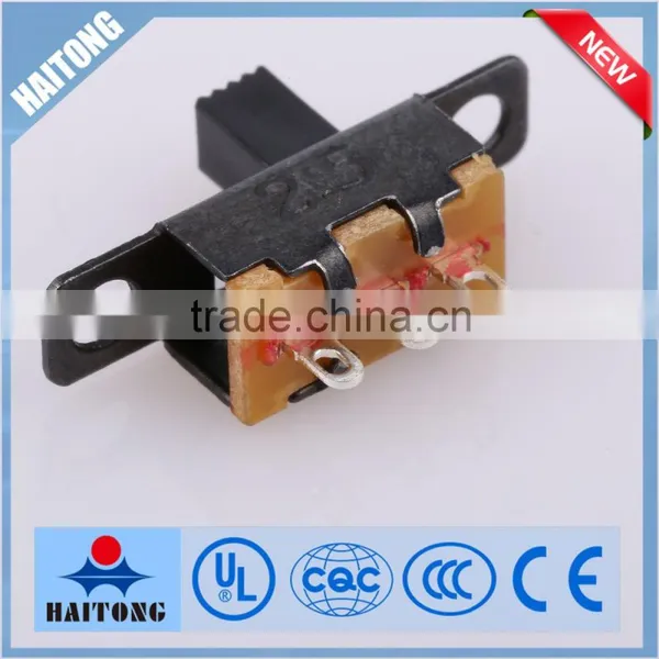 electric 3 position slide switch with variable levels