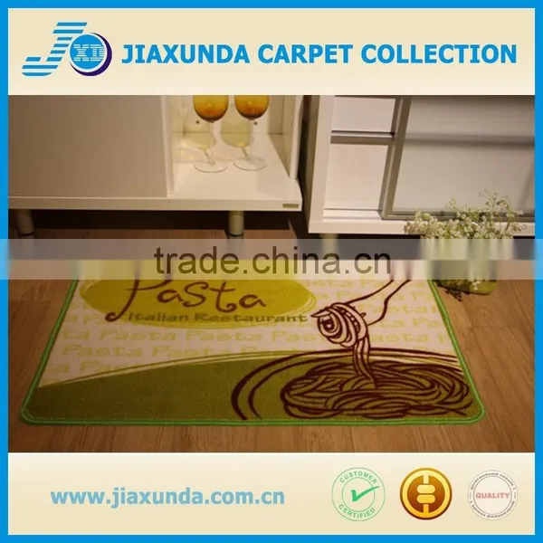 Polyester Loop Pile Latex Back Logo Floor Mat