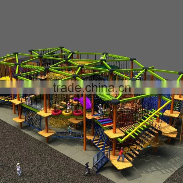 Outdoor Children Playground Climb Structure Equipment for Preschool Kids photo-2