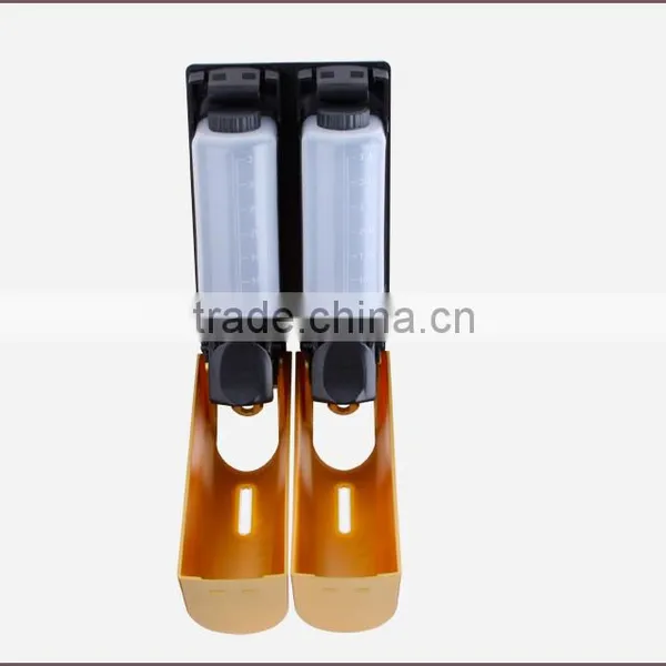 Dounle-hand Liquid Manual Glod Multifunctional Soap Dispenser photo-5