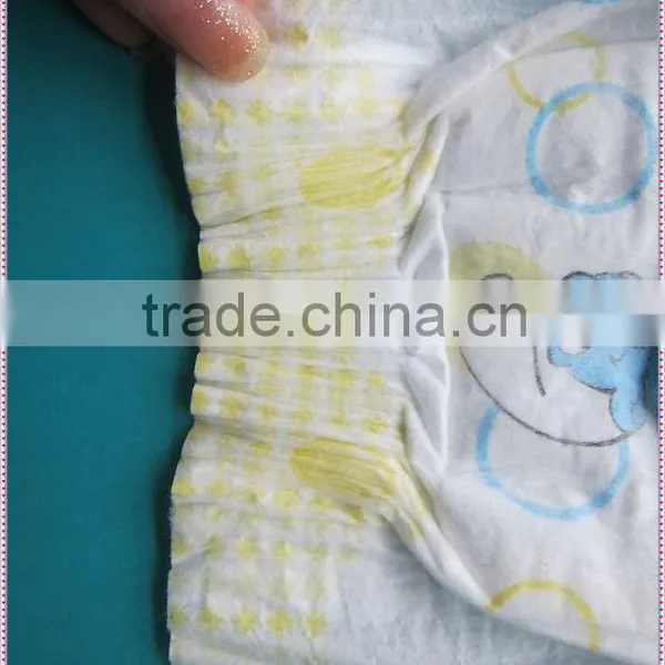 Cloth-like Diaper Factory in China Diapers With Magic Tapes and Elastic Band