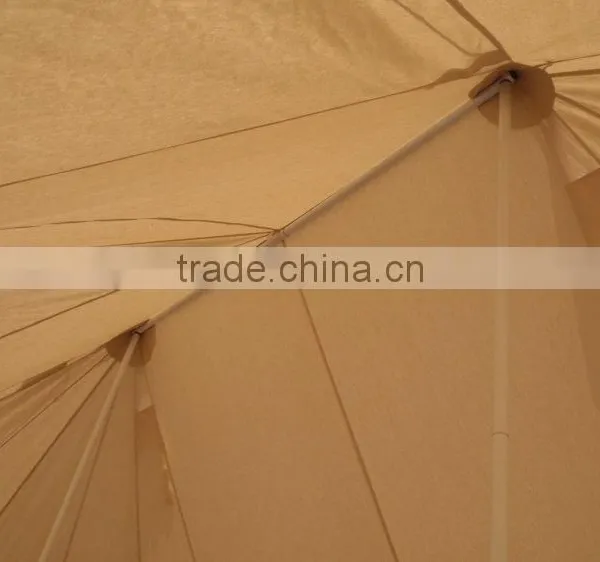 6x4M Double Roofs Emperor Twin Bell Tent With 100%cotton Canvas photo-3