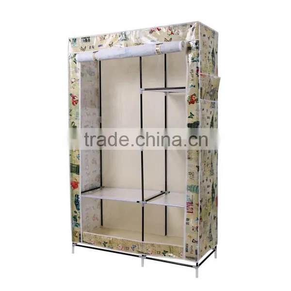 Double Door Living Room Wardrobe Design photo-3