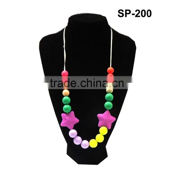 Direct Sale Silicone Jewelry,Chewing Silicone Necklace,Silicone Accessories Wholesale
