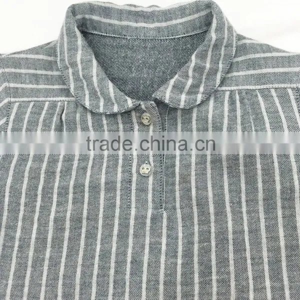 High Quality Cotton Linen Baby Pajama Set photo-4