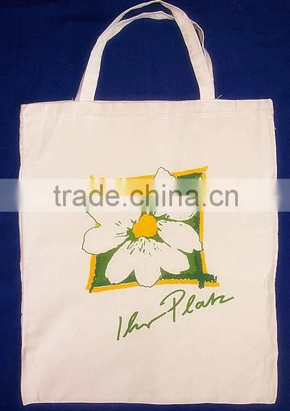 Logo Printing Promotion 100% Cotton Shopping Bags photo-3