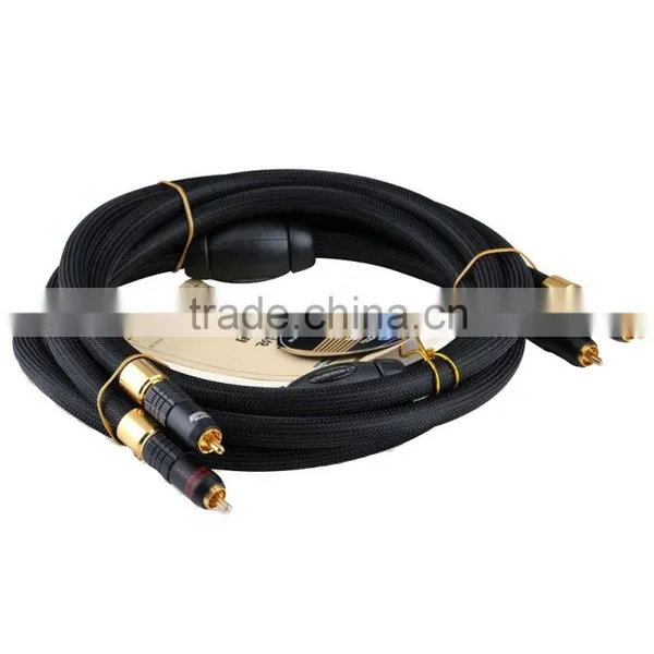 Choseal AA5401 High Quality RCA to RCA OCC Audio Cable 1.5m photo-2