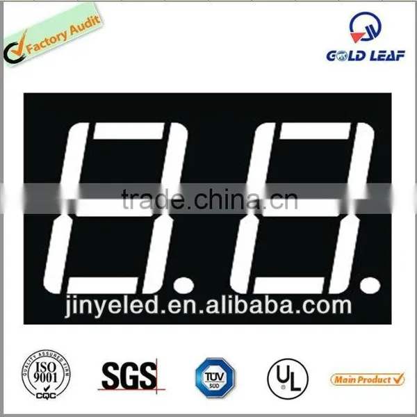 Super Bright Single Color 2 1/2 Digits Led Display
