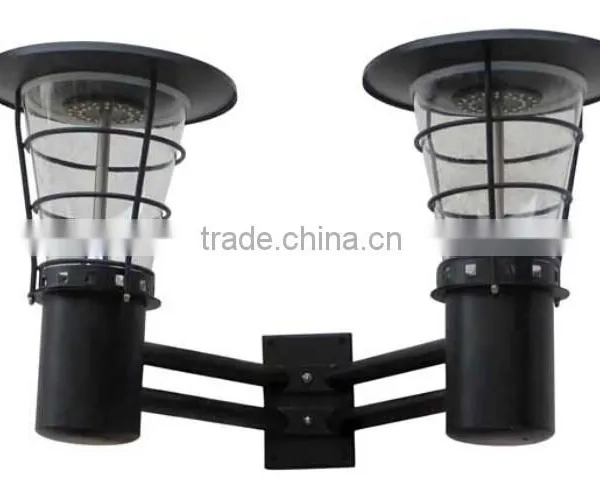 JR-2602 Outdoor Black Solar Wall Lamp Solar Garden Light photo-2