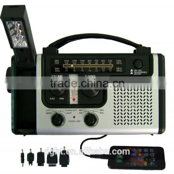 Hand Rechargeable With Flashlight Radio photo-6