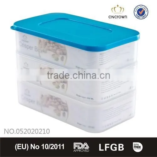 4 Layers Crisper Promotional Item BPA Free Food Container UAE