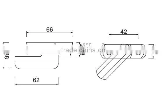 Security Sash Blocker Window Jammer Sash Jammer Handle With Plastic Packers 90910543X PWS PUWEI Sash Handle T Type Handle photo-2
