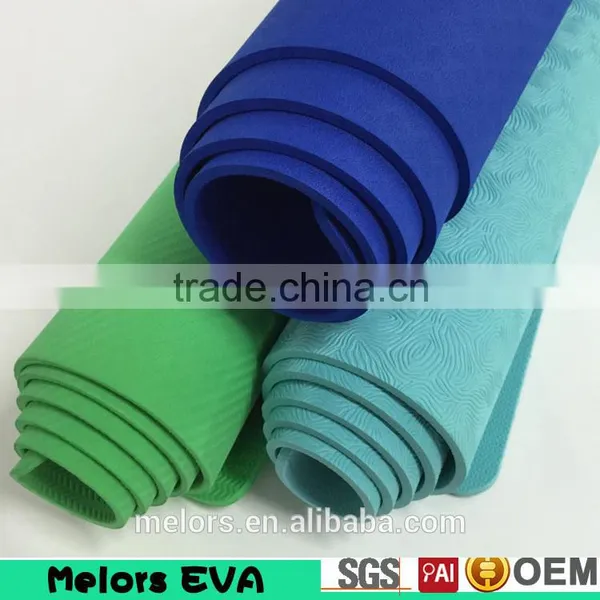 Melors Top Quality Custom Printed TPE Yoga Mat, Comptitive Price OEM 72 Inch Yoga Mat Private Label photo-3