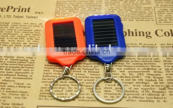 Best Selling Solar Keychain Flashlight/solar Led Flashlights /solar Keychain photo-2