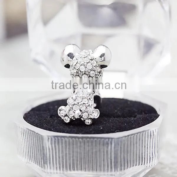 Rhinestone Dust Plug Luxurious Crown Earphone Dust,promotion Gift A46 photo-3