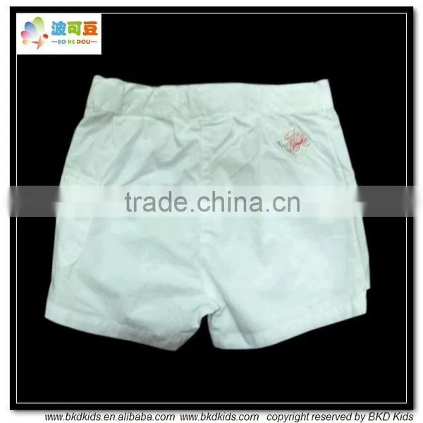 BKD Plain White Summer Baby Shorts photo-2