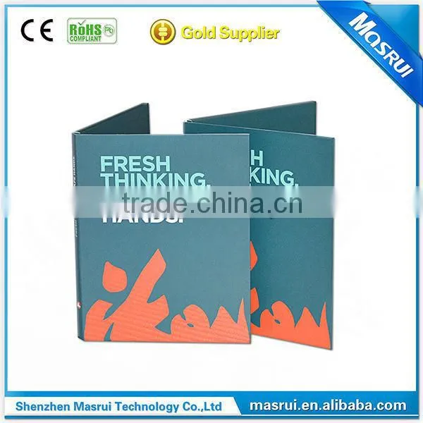 2014 Newest 1.8''/2.4''/2.8''/4.3'/7'/10'' TFT LCD Video Card / Video Brochure /video Book photo-3